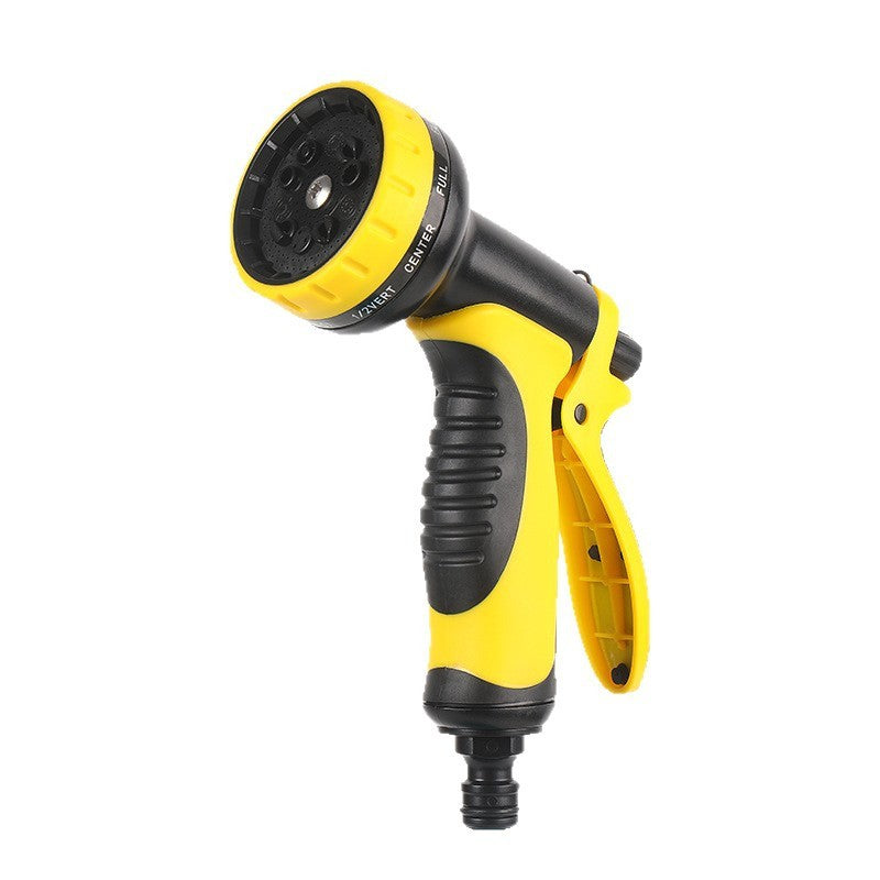 WEISI 10-Way Adjustable Water Spray Gun - High-Pressure Garden Hose Nozzle for Car Wash, Home Cleaning, Lawn Watering & Pet Shower