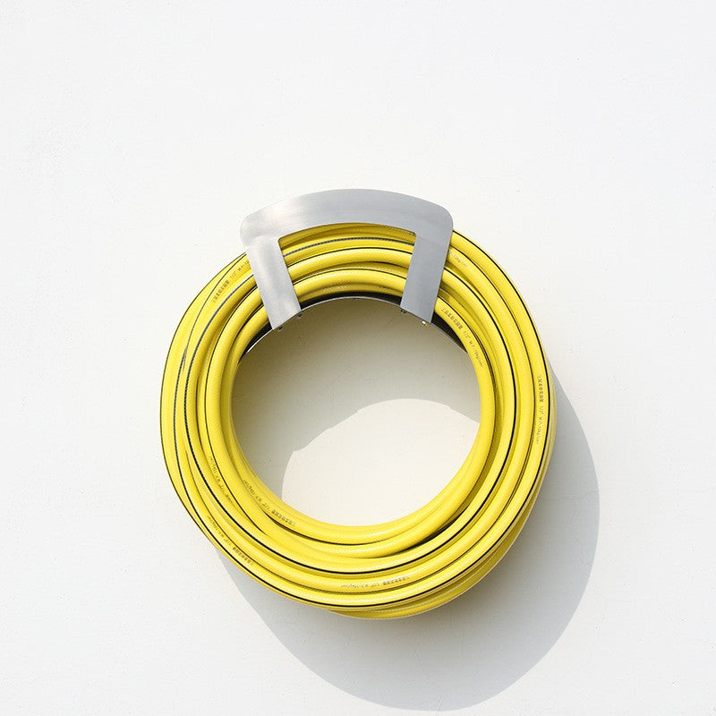 Heavy Duty Metal Garden Hose Holder | Wall Mounted Water Pipe Storage Rack Hanger Organizer for Outdoor Yard (重型金属花园水管支架 | 户外庭院壁挂式水管收纳架挂钩)