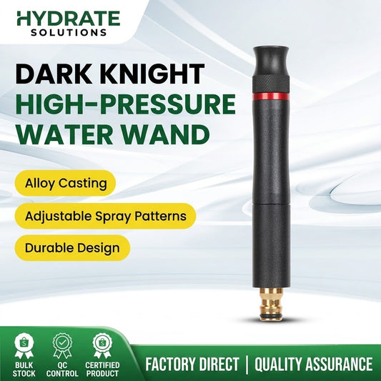 High Pressure Water Wand Spray Nozzle Car Wash Washer Jet Spray Gun Garden Hose Nozzle Sprayer with Tap Adapter Set